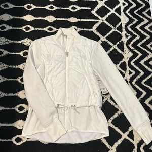 Athleta Fjord Hybrid Jacket White
